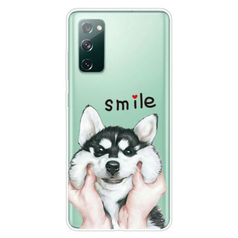 Coque Samsung Galaxy S20 FE Smile Dog