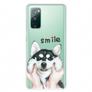 Coque Samsung Galaxy S20 FE Smile Dog