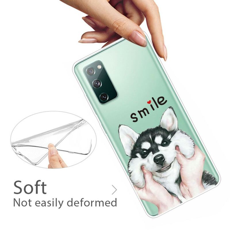 Coque Samsung Galaxy S20 FE Smile Dog