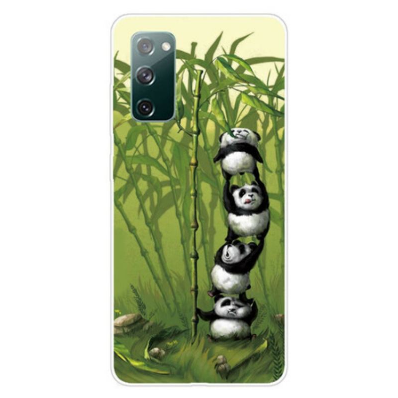 Coque Samsung Galaxy S20 FE Tas de Pandas