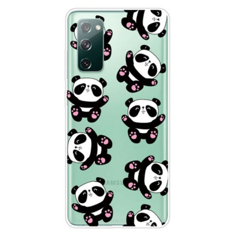 Coque Samsung Galaxy S20 FE Top Pandas Fun