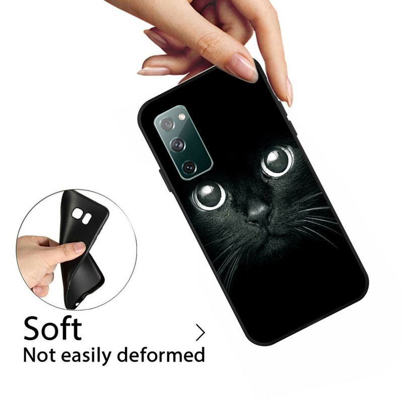 Coque Samsung Galaxy S20 FE Yeux de Chat