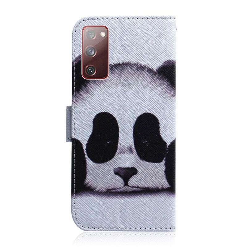 Housse Samsung Galaxy S20 FE Face de Panda