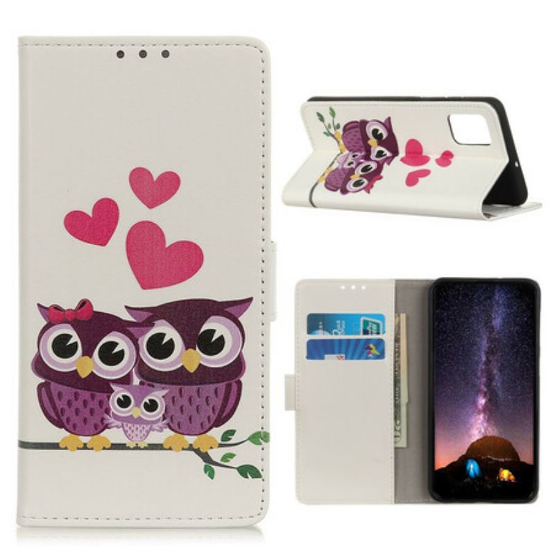 Housse Samsung Galaxy S20 FE Famille de Hiboux