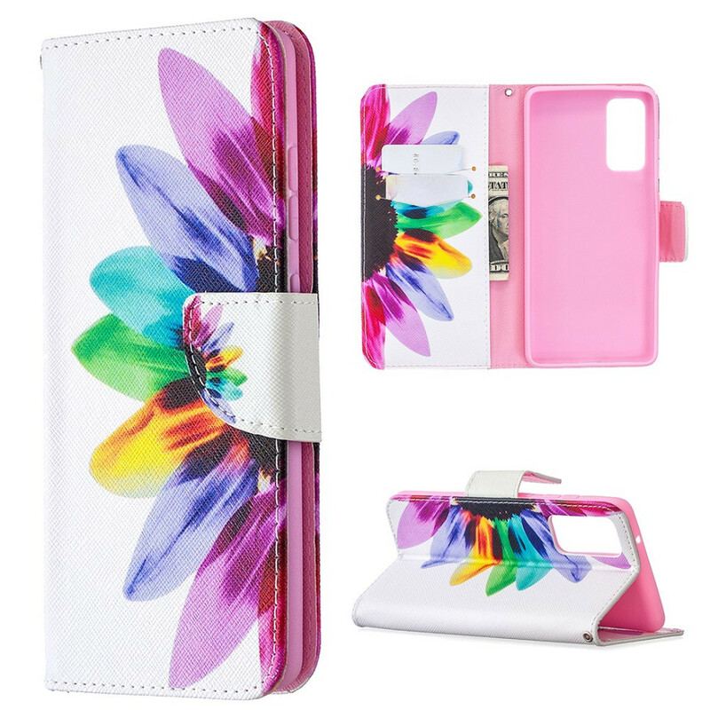 Housse Samsung Galaxy S20 FE Fleur Aquarelle