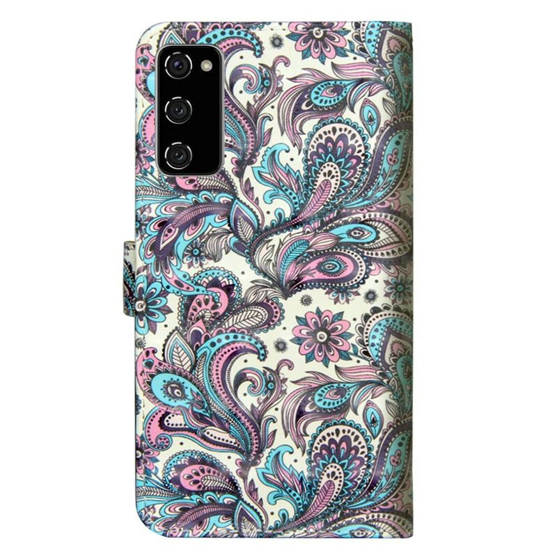 Housse Samsung Galaxy S20 FE Fleurs Motifs