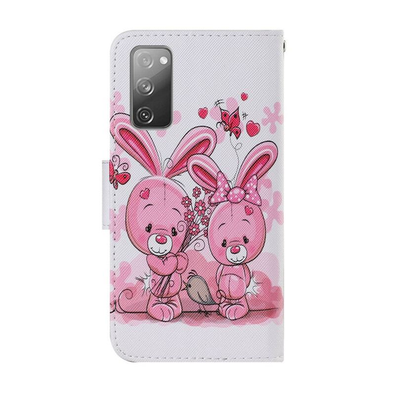 Housse Samsung Galaxy S20 FE Lapins