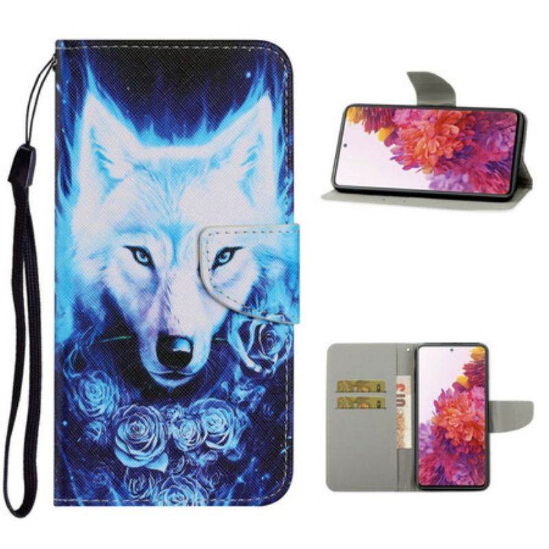 Housse Samsung Galaxy S20 FE Loup Blanc