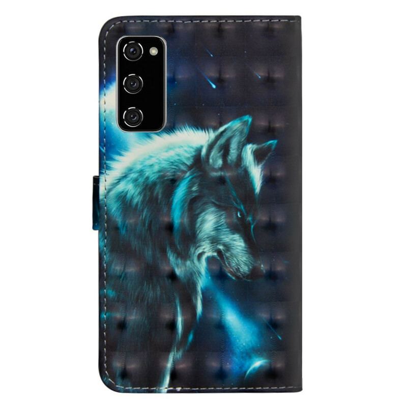 Housse Samsung Galaxy S20 FE Loup Majestueux