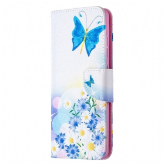 Housse Samsung Galaxy S20 FE Papillons et Fleurs Peints