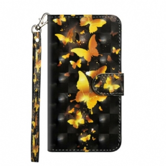 Housse Samsung Galaxy S20 FE Papillons Jaunes