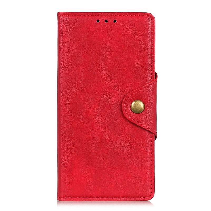 Housse Samsung Galaxy S20 FE Simili Cuir Bouton