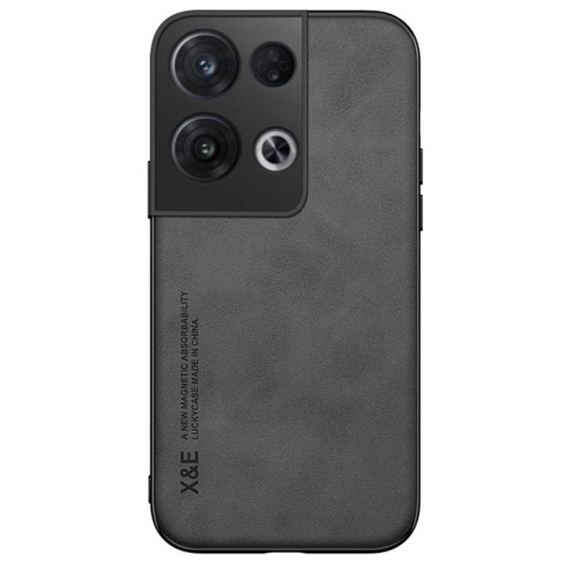 Coque Oppo Reno 8 Pro Effet Cuir X&E