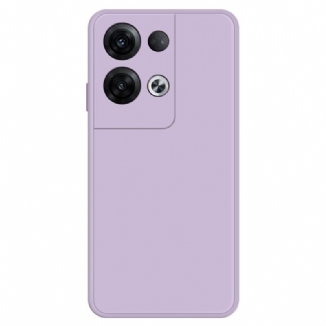 Coque Oppo Reno 8 Pro Silicone Intérieur Microfibre