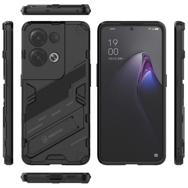 Coque Oppo Reno 8 Pro Support Amovible Deux Positions Mains Libres