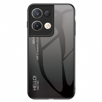 Coque Oppo Reno 8 Pro Verre Trempé Hello