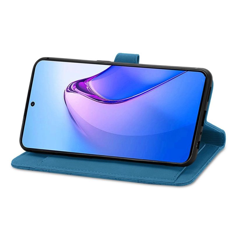 Housse Oppo Reno 8 Pro Porte-Monnaie Dentelle