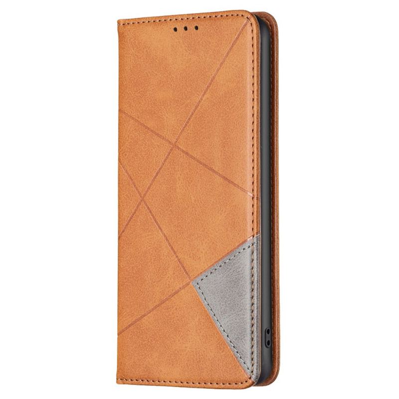 Flip Cover Oppo A58 / A98 5G Motif Géométrique