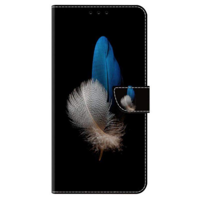 Housse Oppo A98 5G Deux Plumes