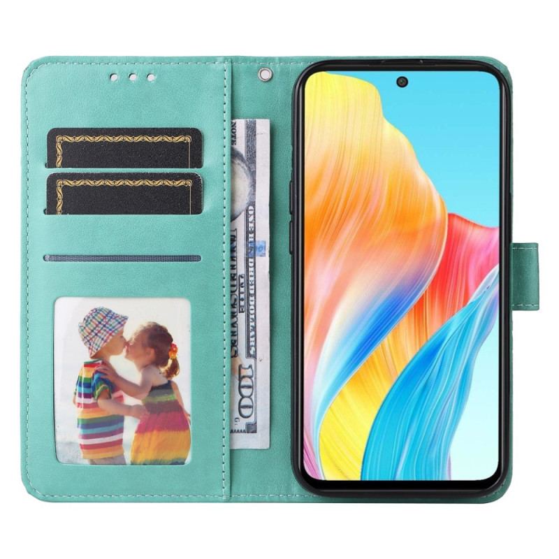 Housse Oppo A98 5G Motif Tournesol