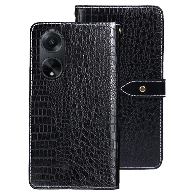 Housse Oppo A98 Crocodile IDEWEI