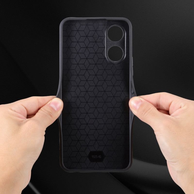 Coque Vivo Y16 Effet Cuir AZNS