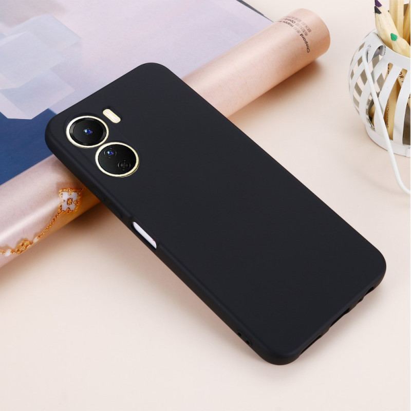 Coque Vivo Y16 Silicone Liquide avec Lanière