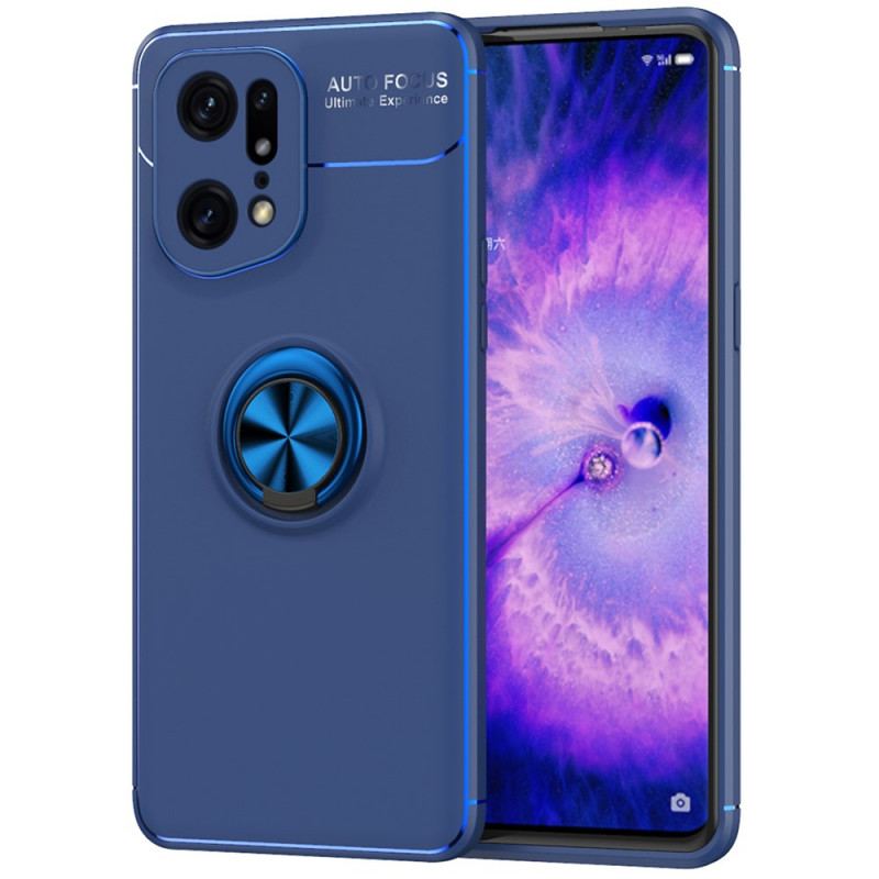 Coque Oppo Find X5 Pro Anneau Rotatif