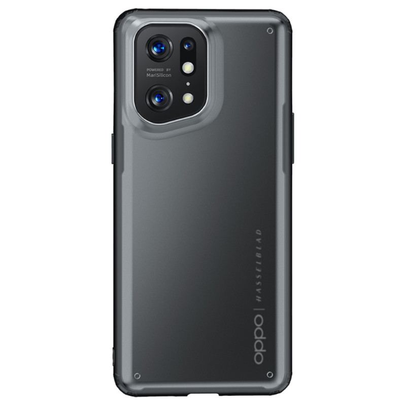 Coque Oppo Find X5 Pro Givrée