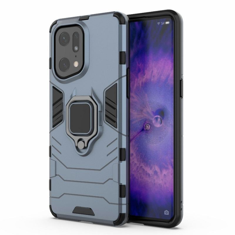 Coque Oppo Find X5 Pro Ring Résistante