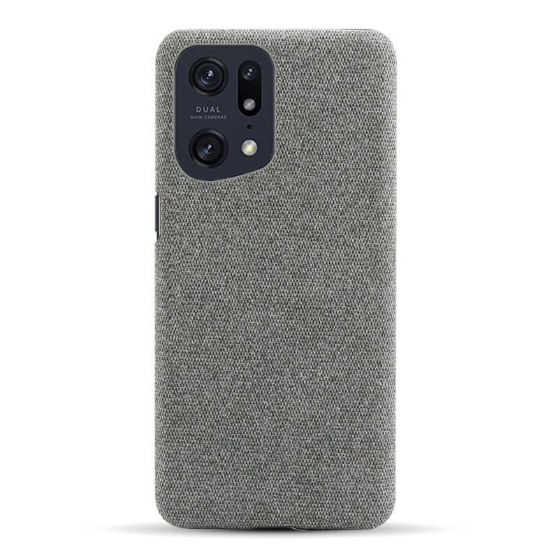 Coque Oppo Find X5 Pro Tissu