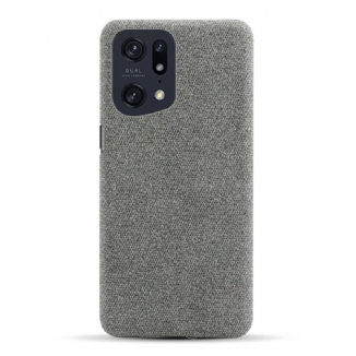 Coque Oppo Find X5 Pro Tissu