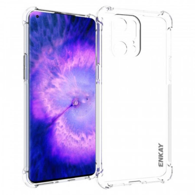 Coque Oppo Find X5 Pro Transparente ENKAY