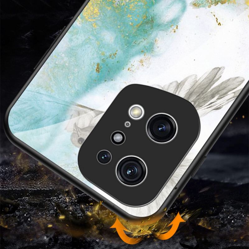 Coque Oppo Find X5 Pro Verre Trempé Marble Colors