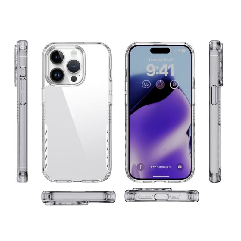 Coque iPhone 15 Transparente Teintée IPAKY