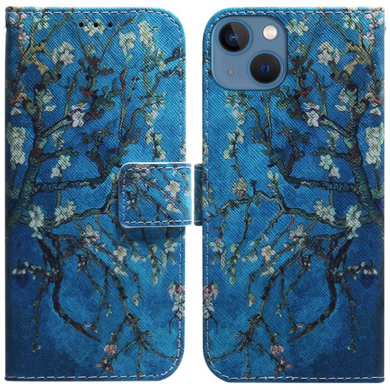 Housse iPhone 15 Branches en Fleurs