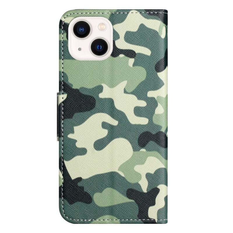 Housse iPhone 15 Camouflage Militaire