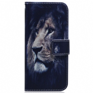 Housse iPhone 15 Dreaming Lion