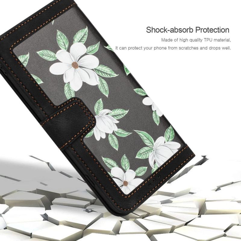 Housse iPhone 15 Luxury Flowers