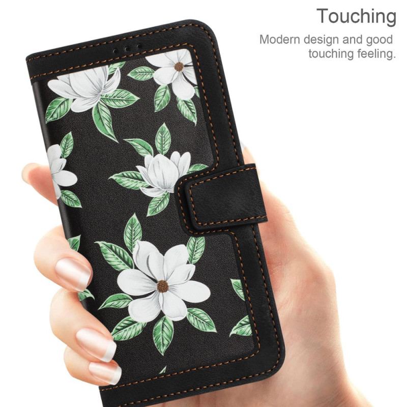 Housse iPhone 15 Luxury Flowers