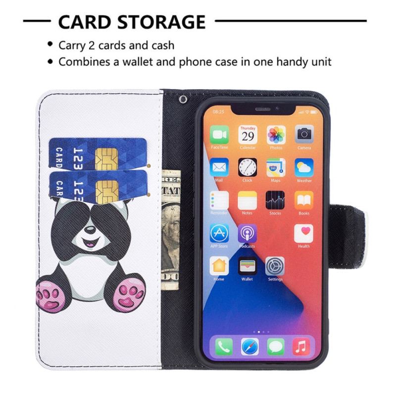 Housse iPhone 15 Panda