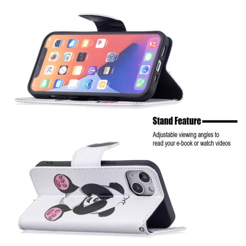 Housse iPhone 15 Panda