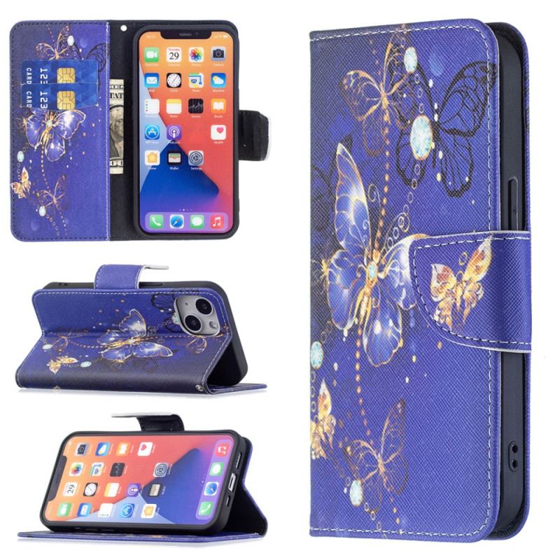 Housse iPhone 15 Papillons de Nuit