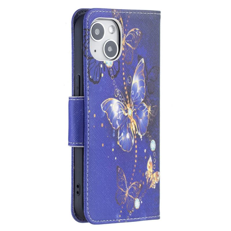 Housse iPhone 15 Papillons de Nuit