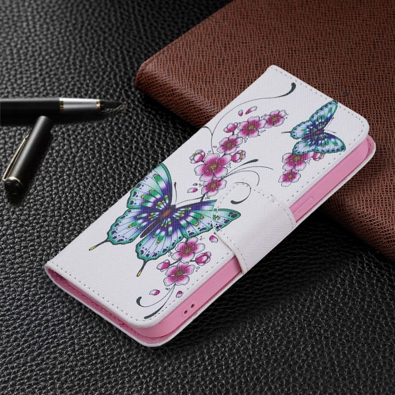 Housse iPhone 15 Papillons en Vol