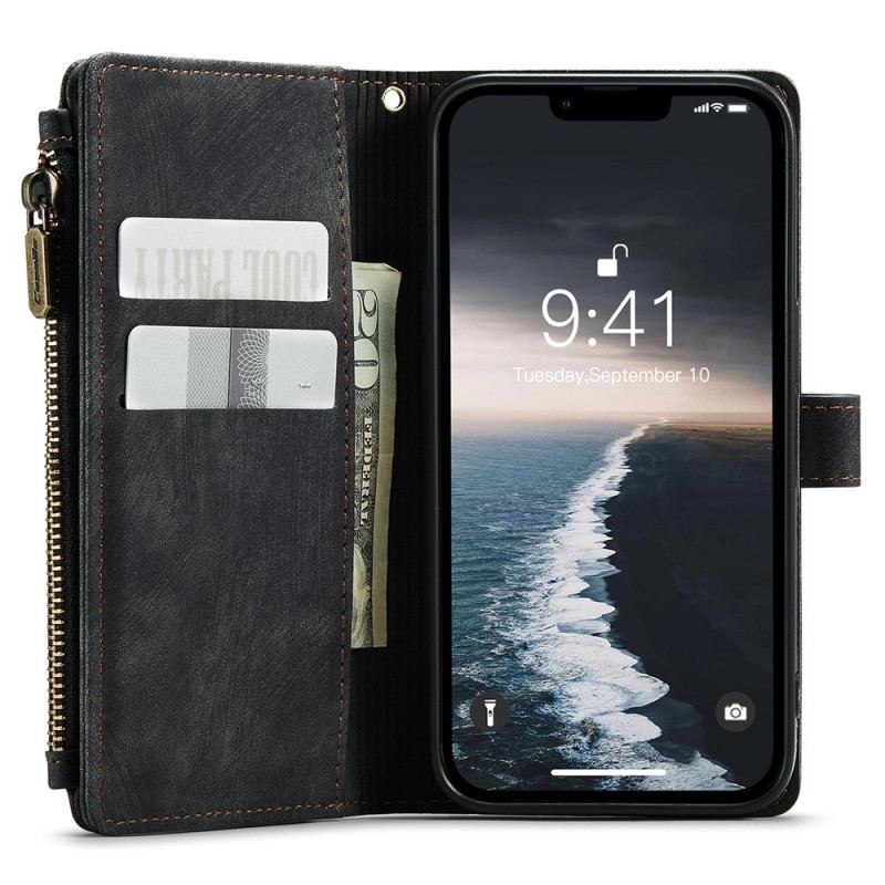 Housse iPhone 15 Porte-Monnaie CASEME