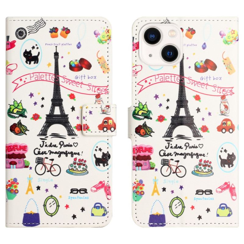 Housse iPhone 15 Sweet Paris