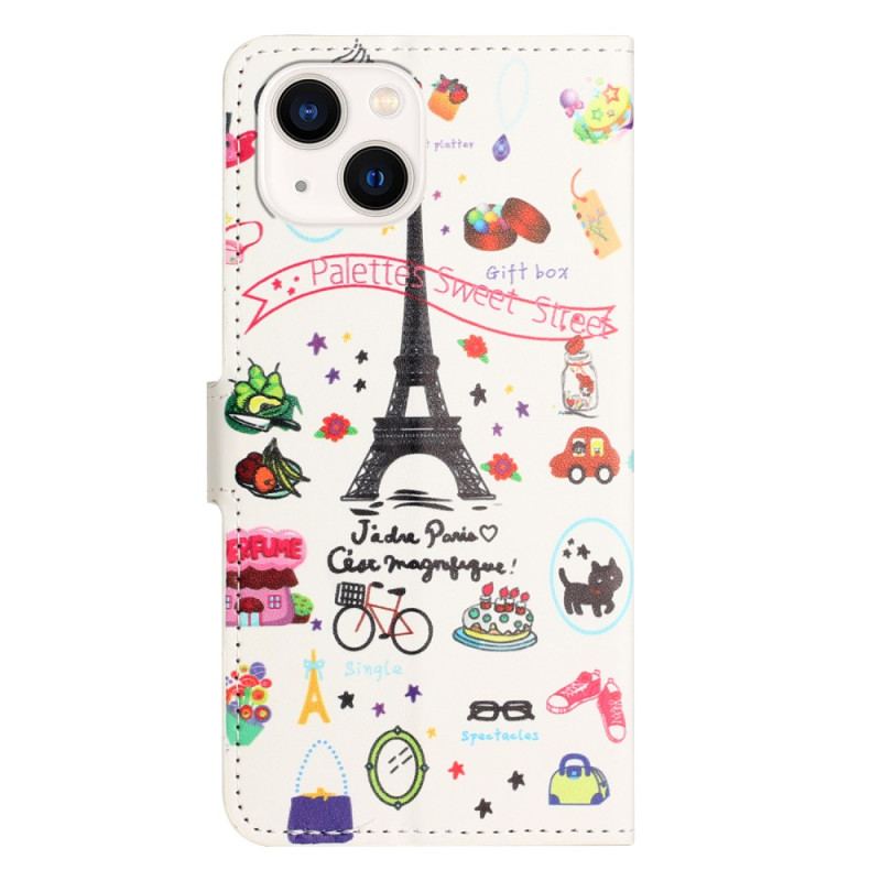 Housse iPhone 15 Sweet Paris