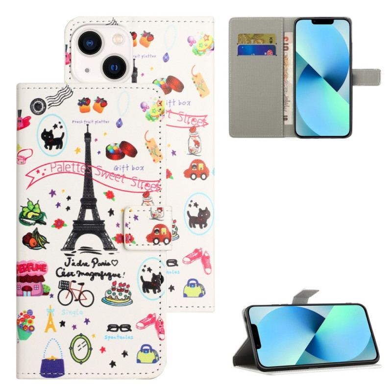 Housse iPhone 15 Sweet Paris