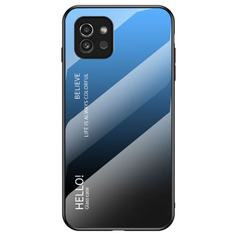 Coque Samsung Galaxy A03 Verre Trempé Hello